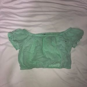Aerie Off the Shoulder Crop top